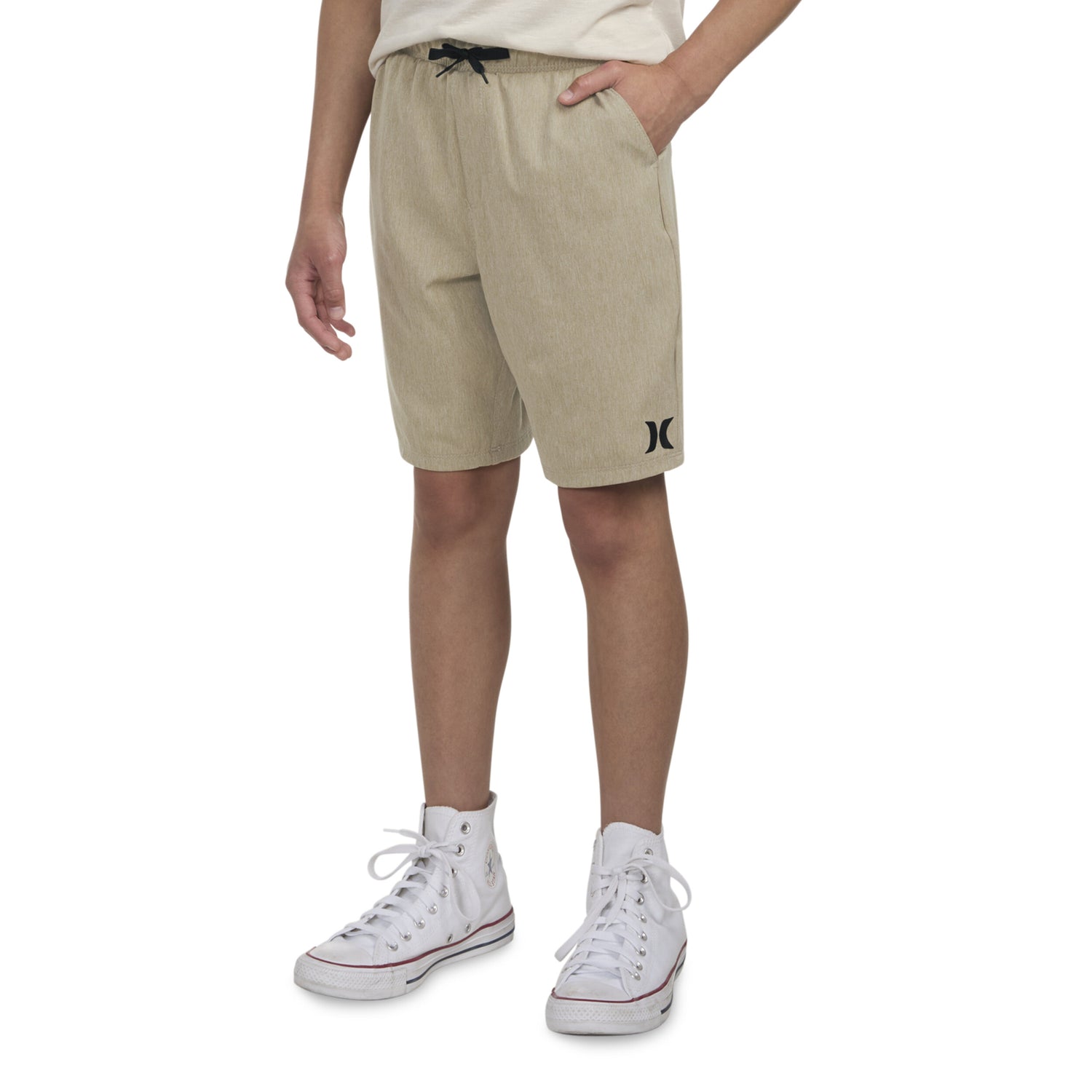 Stretch Hybrid Pull-On Shorts (Big Kid)
