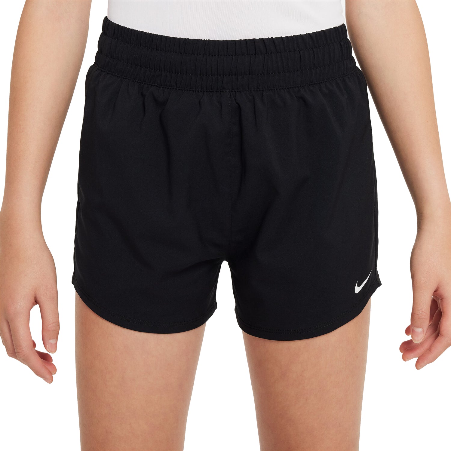 One Dri-Fit High-Waisted Woven Shorts (Big Kid)