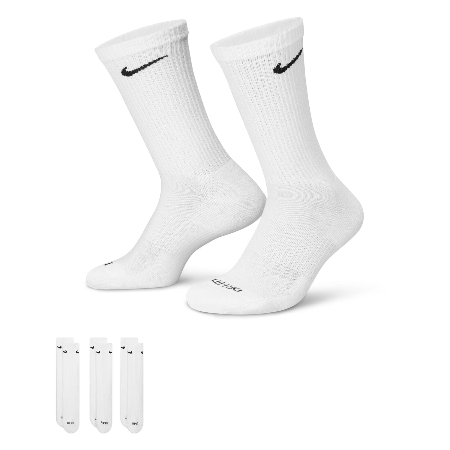 Everyday Plus Cushioned Crew Sock 3 Pair (5Y-7Y)