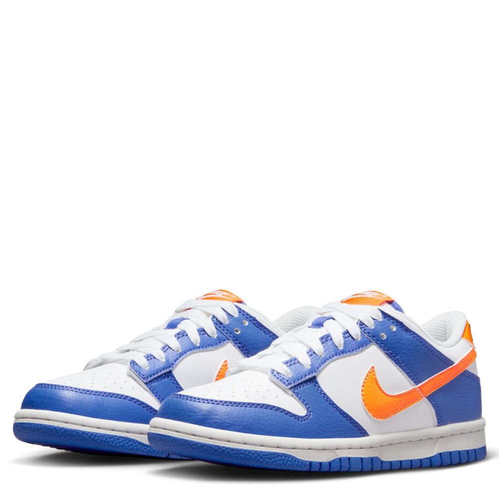 Nike Kids\' Low-Top Sneakers in Blue & Orange m_69f7d99949e17bb4200b4249.jpg main image 3