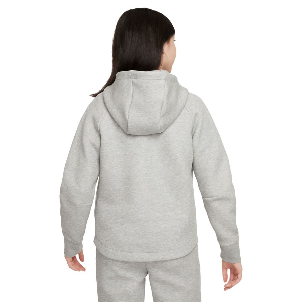 Tech Fleece Full Zip Hoodie (Big Kids)