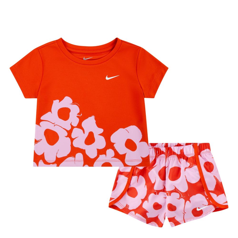 nike dri fit floral shorts