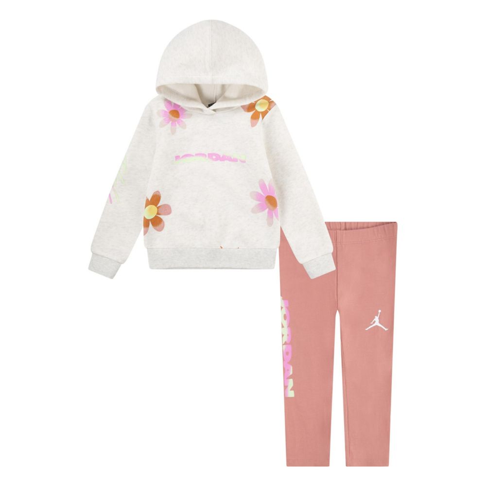 Jordan Deloris Flower Hoodie (Toddler)