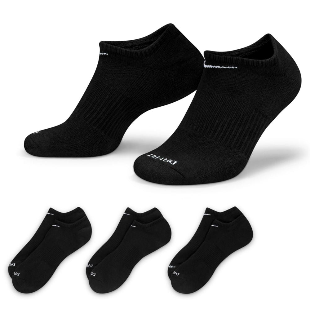 Performance Cushion No Show Socks 3 Pack (3Y-5Y)