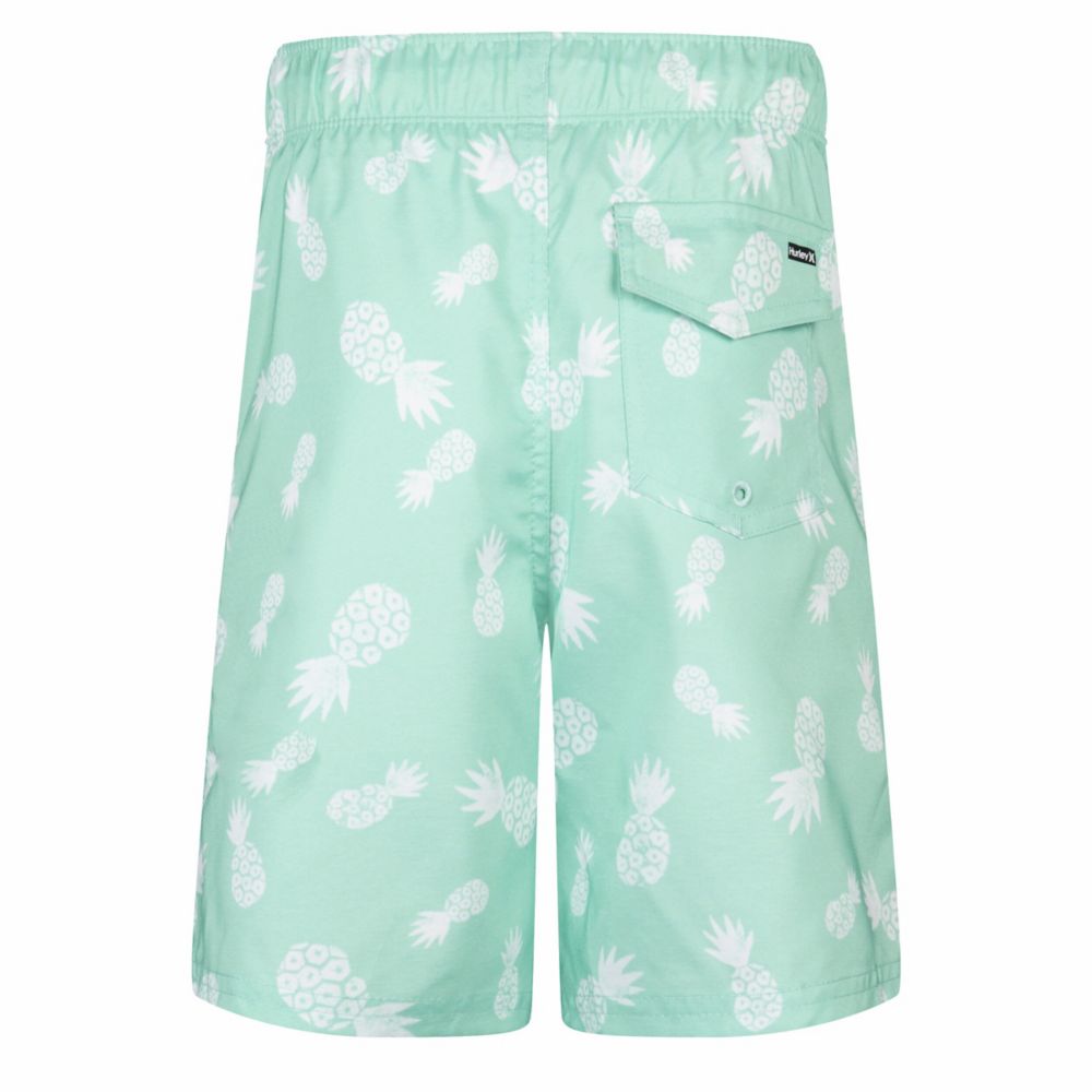 Pineapple Pool Party Pull-On Shorts (Big Kid)