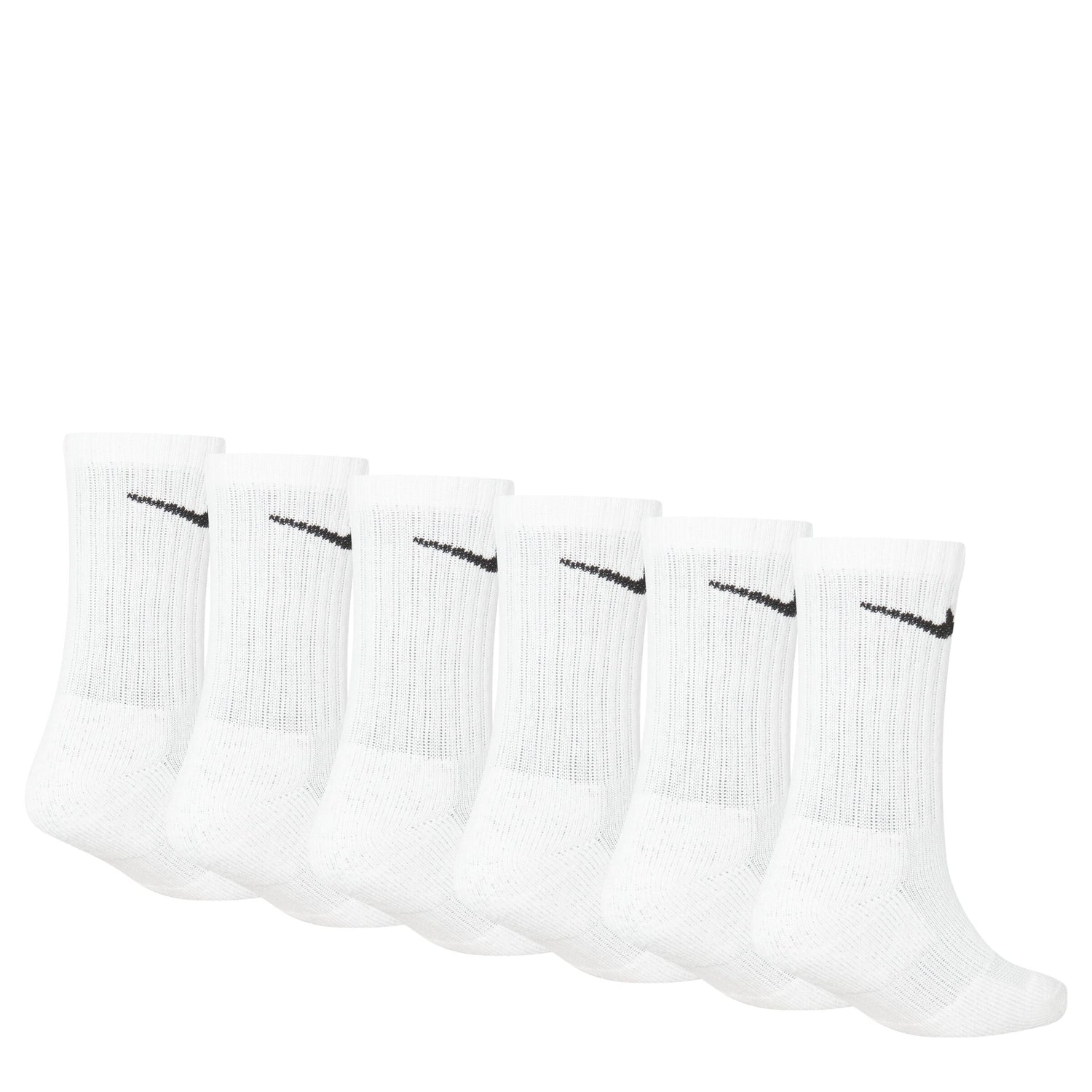 Drifit Perf Basic Crew Socks 6-Pack (10C-3Y)