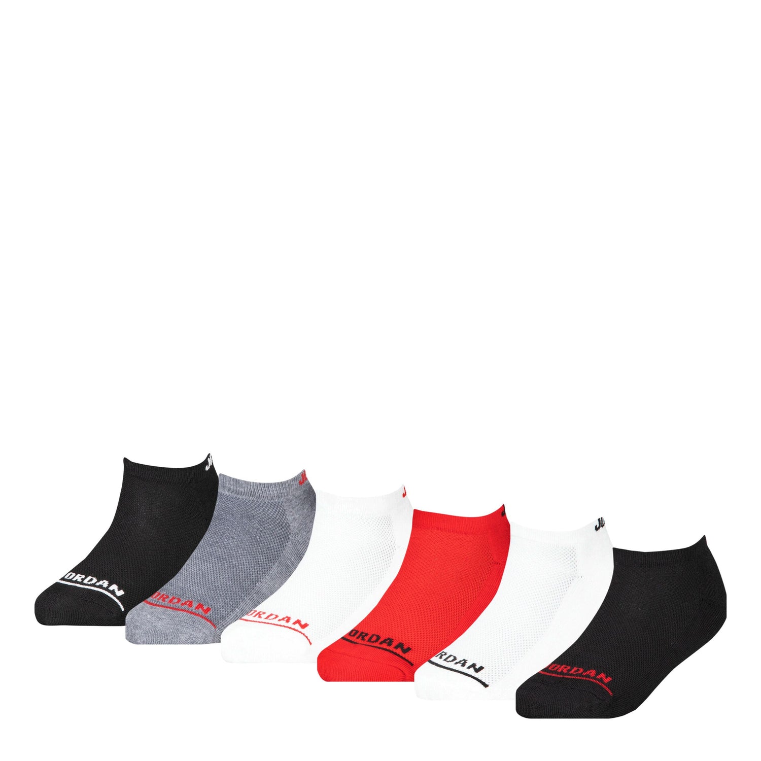 Legend 6 Pack No Show Sock (3Y-5Y)