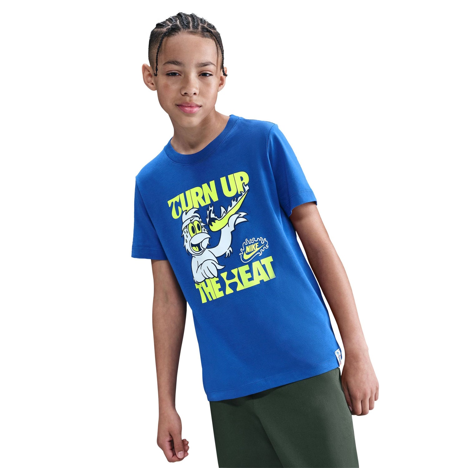 Sportswear T-Shirt Turn Up The Heat (Big Kid)