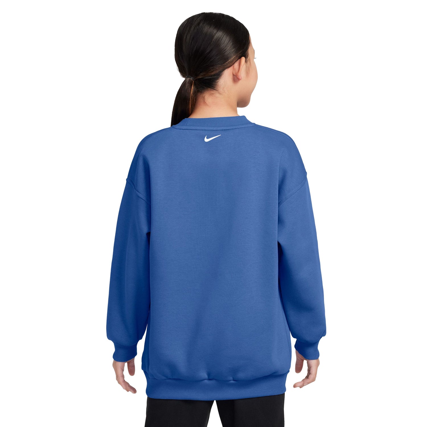 Club Fleece Oversized Crew-Neck Top (Big Kid)