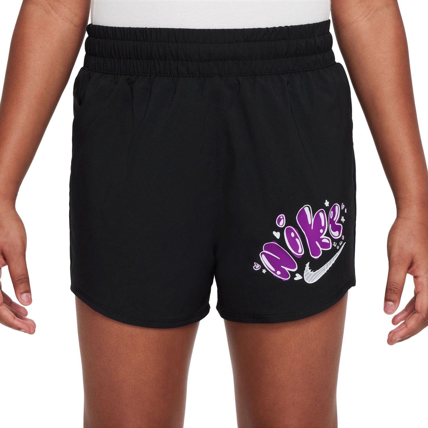 One Woven High-Waisted Shorts (Big Kid)