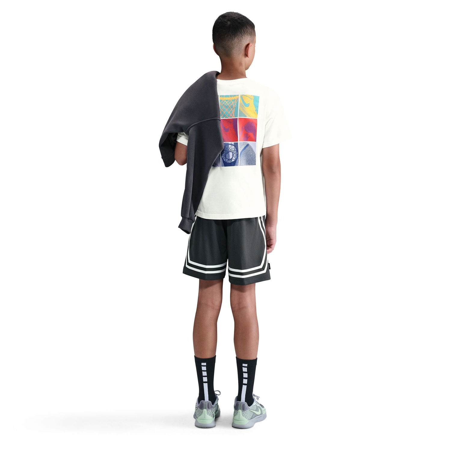 Sabrina Crossover Dri-Fit Shorts (Big Kid)