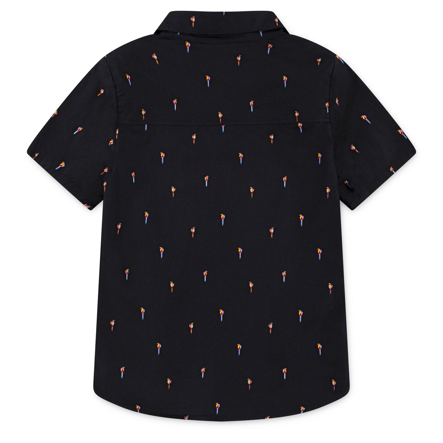 Printed Short Sleeve Woven Shirt (Big Kid)