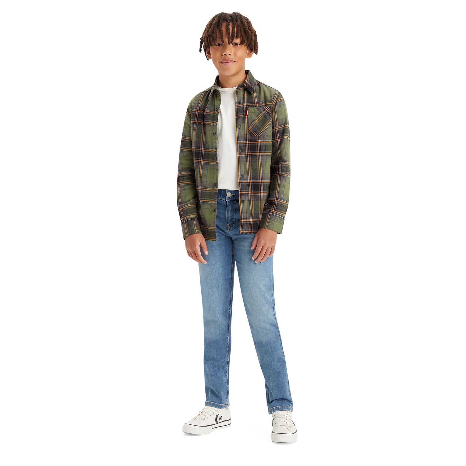 502 Regular Taper Performance Jeans (Big Kid)