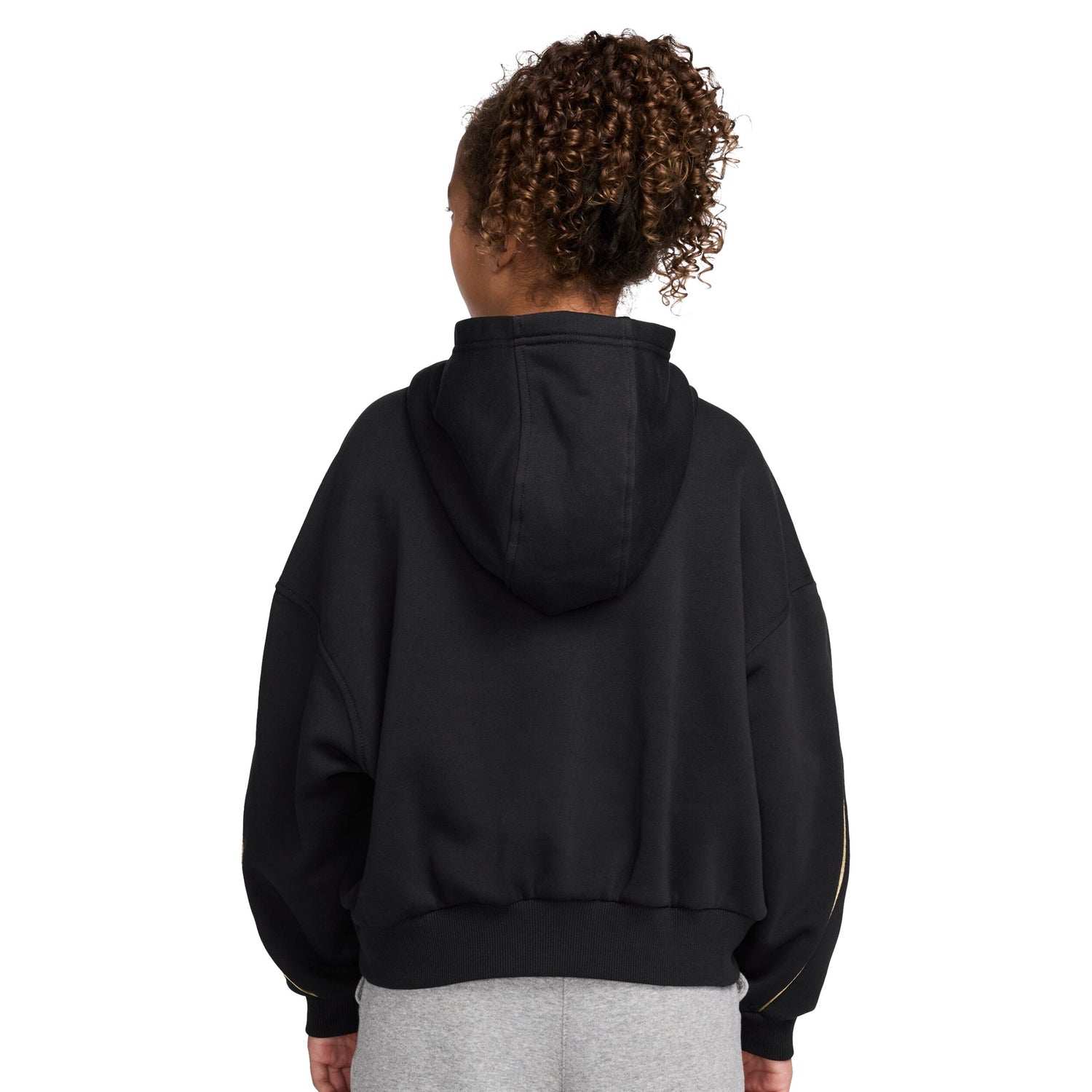 Club Fleece Boxy Hoody (Big Kid)