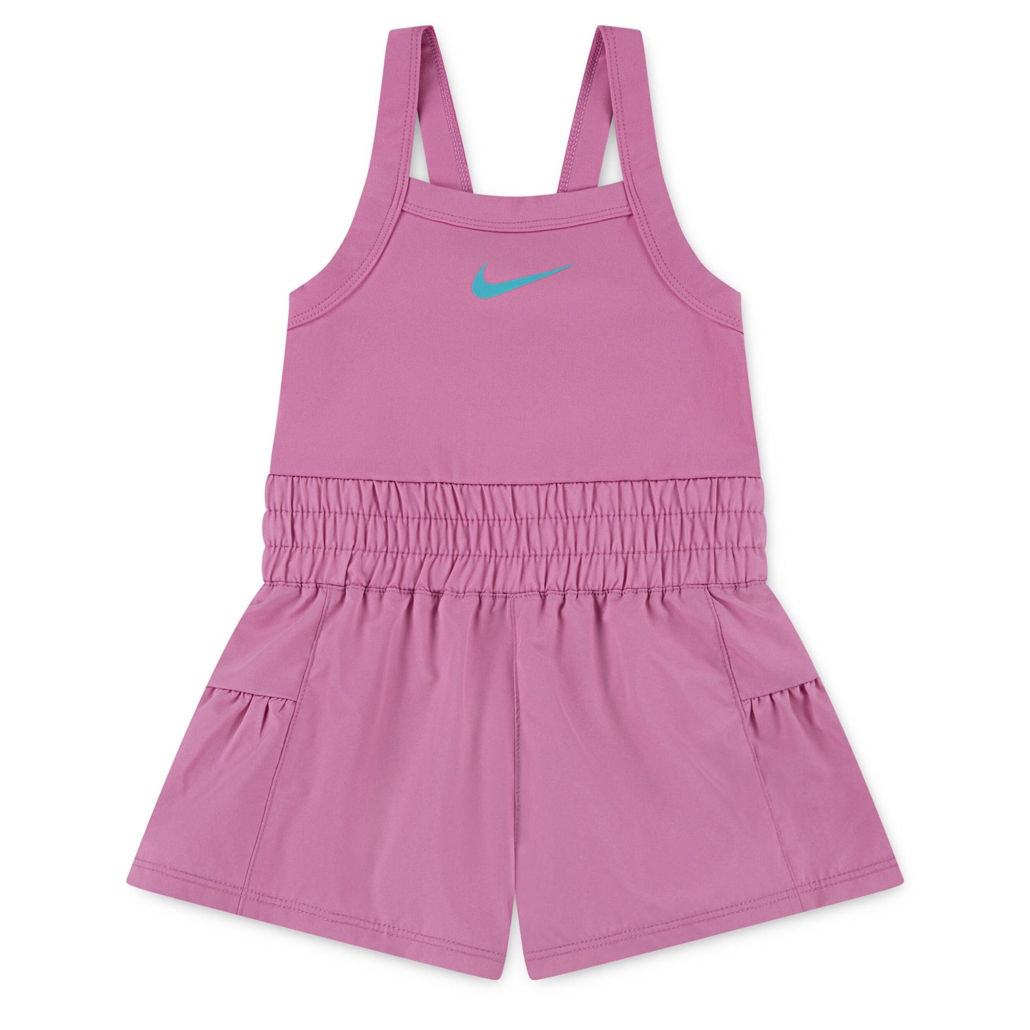 Sunny Swoosh Runsie Romper (Toddler)