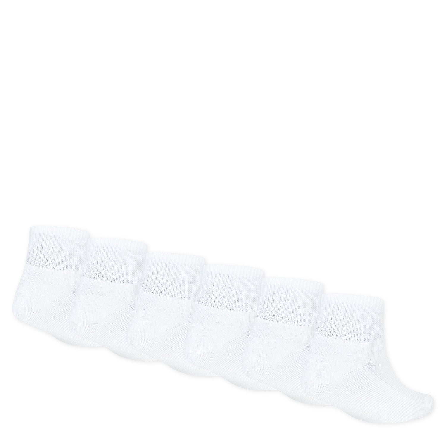 Everyday Essentials Ankle Socks 6-Pack (5Y-7Y)
