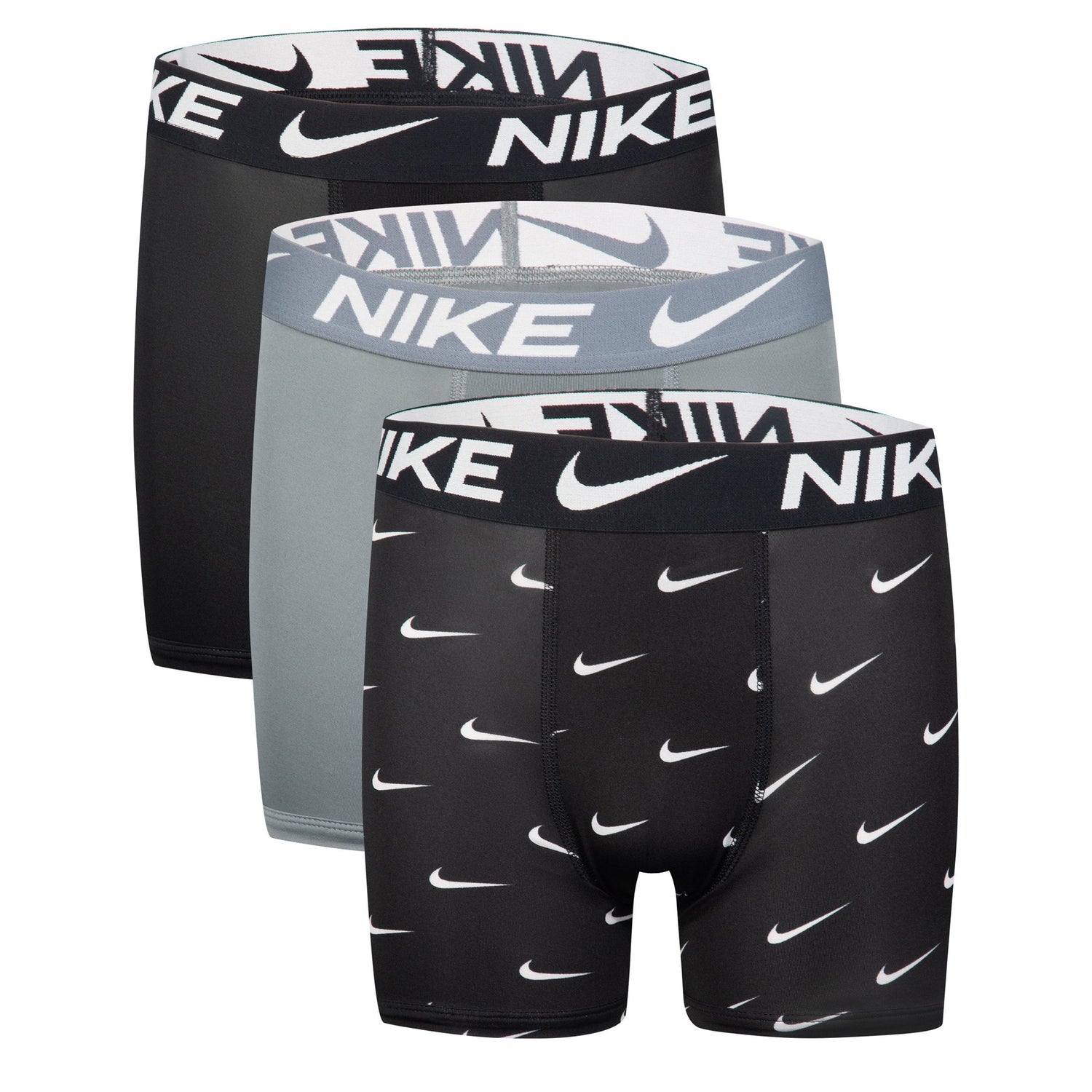 Micro Solid Boxer Briefs (Big Kid)