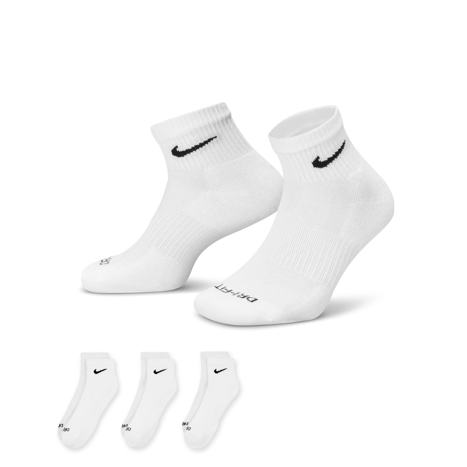 Everyday Plus Cushioned Training Ankle Socks Small