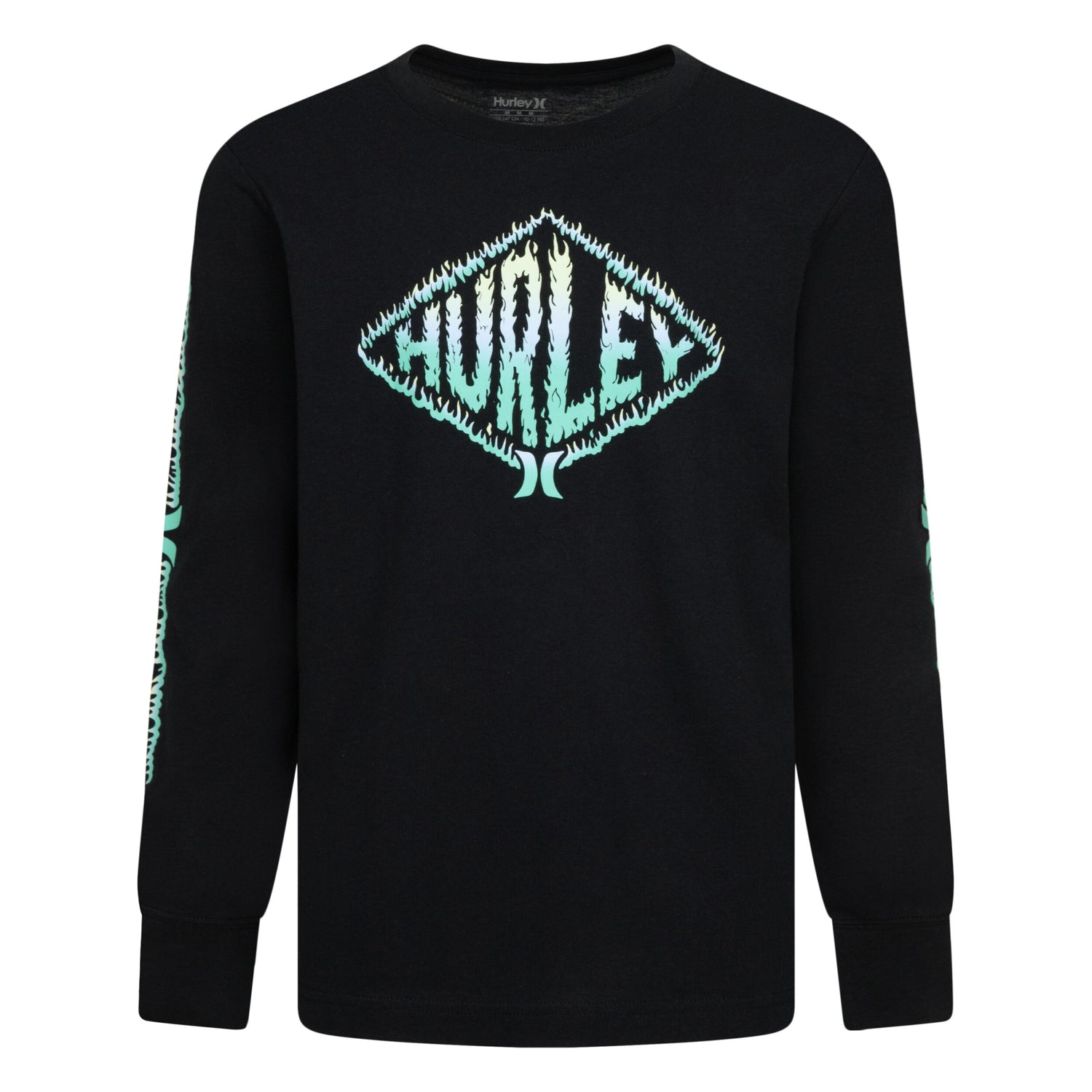 Flame On Long Sleeve Tee (Big Kid)