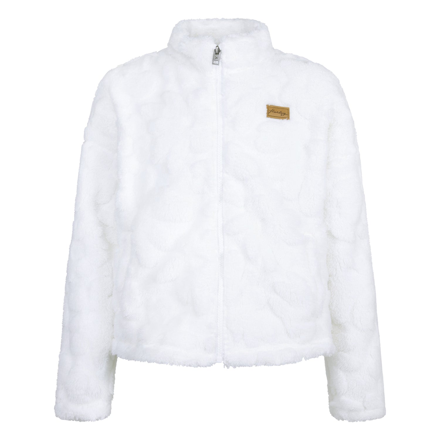 Solid Sherpa Full-Zip (Big Kid)
