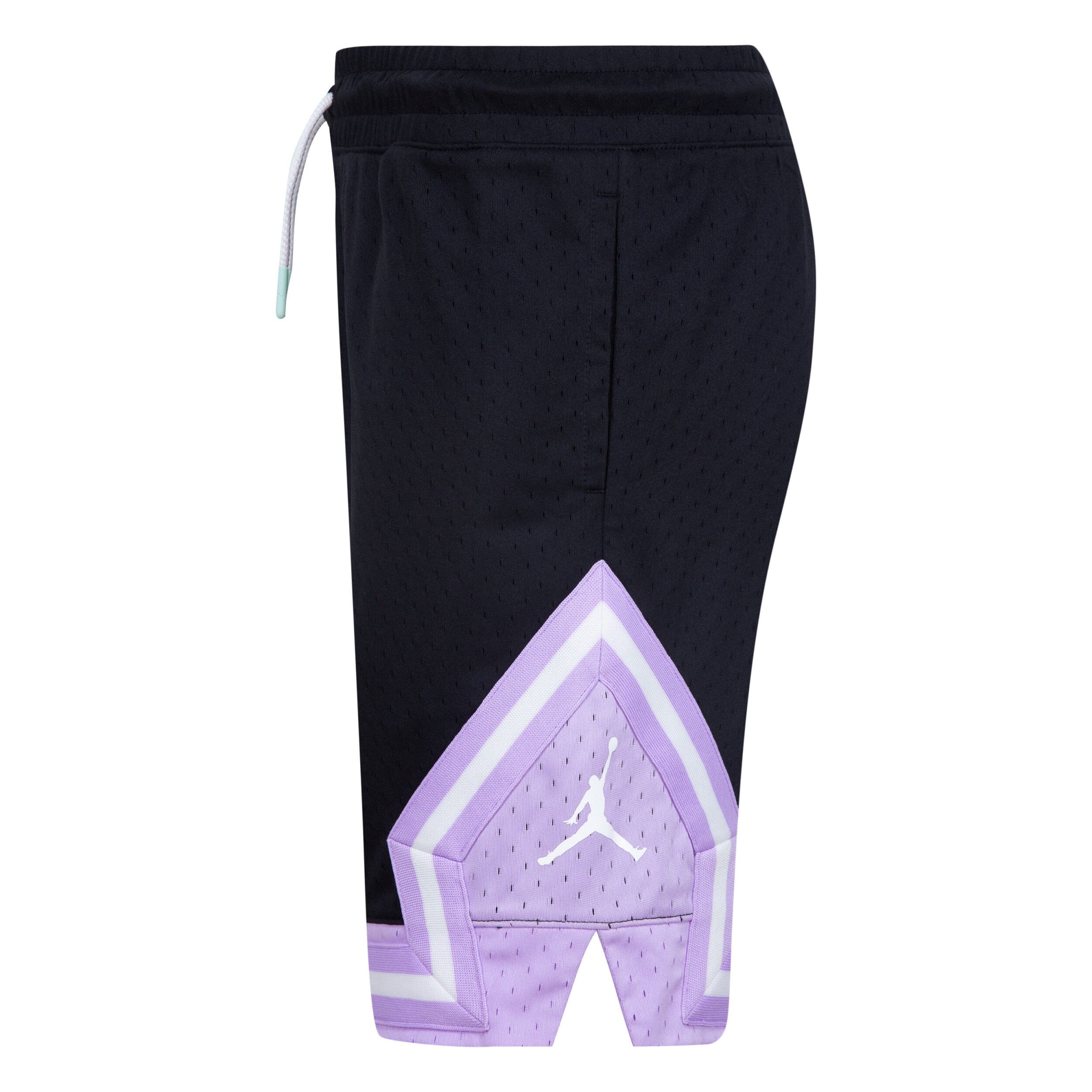 purple air jordan shorts