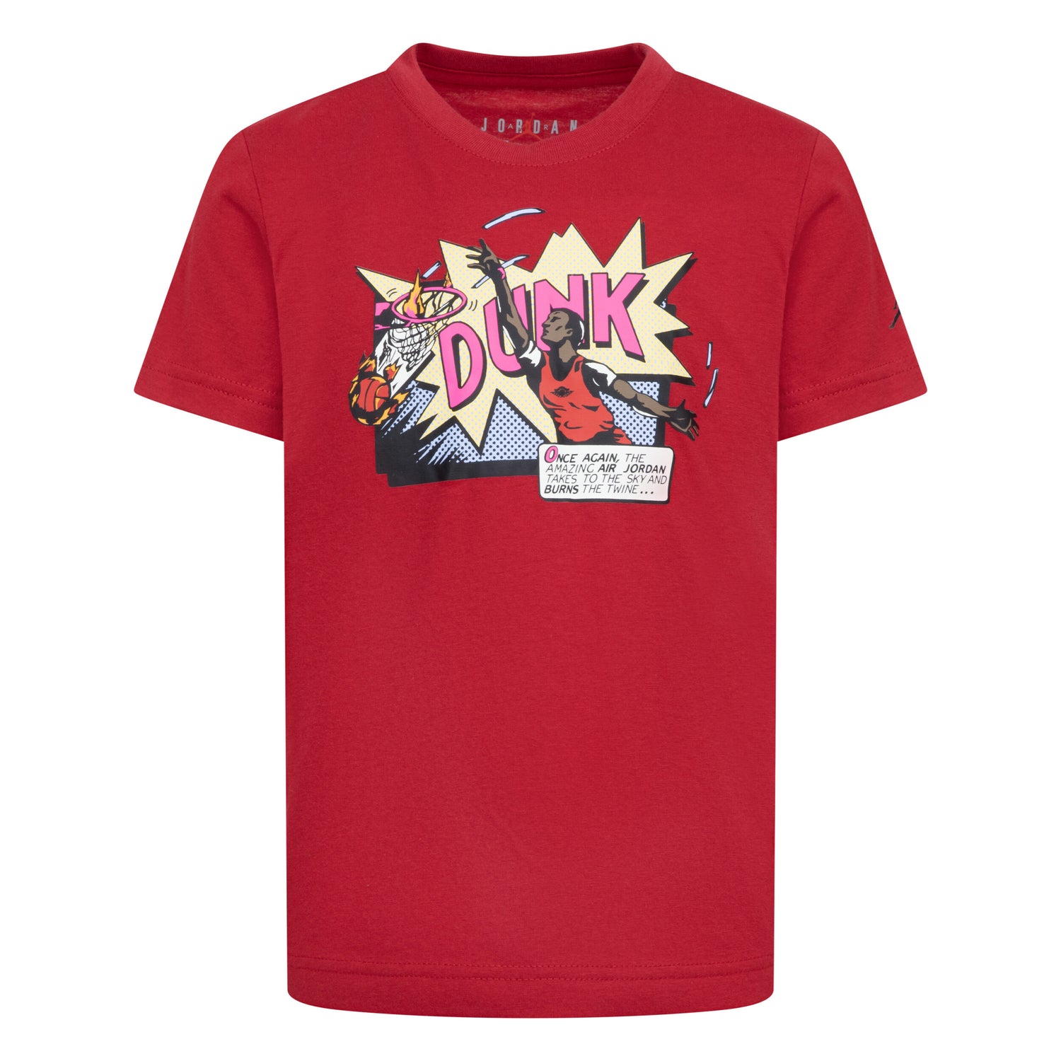 Air Comics Dunk Short Sleeve Tee (Little Kid)