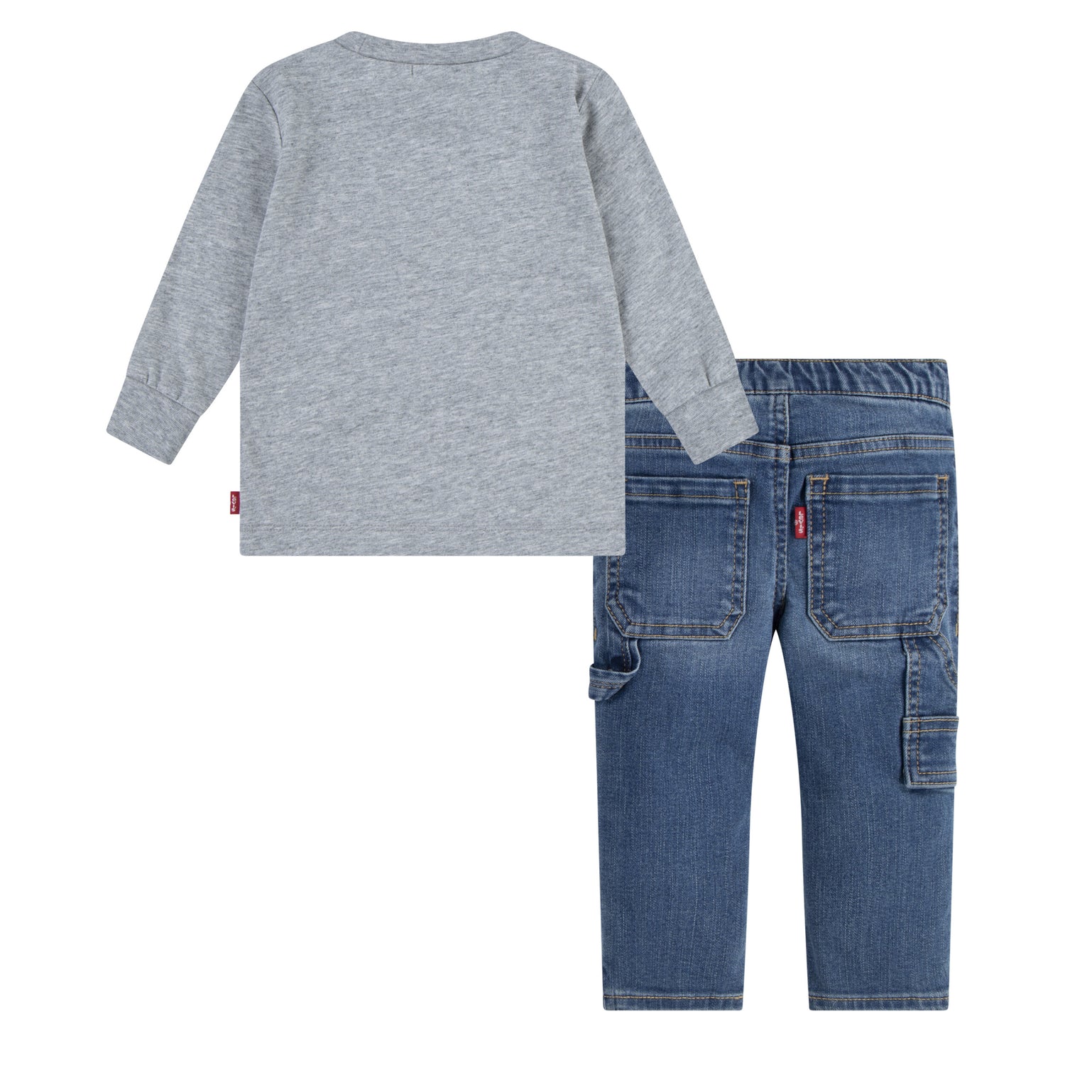 Cowboy Tee & Carpenter Pants Set (Toddler)
