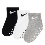 Swoosh Gripper Socks 3 Pack (Infant)