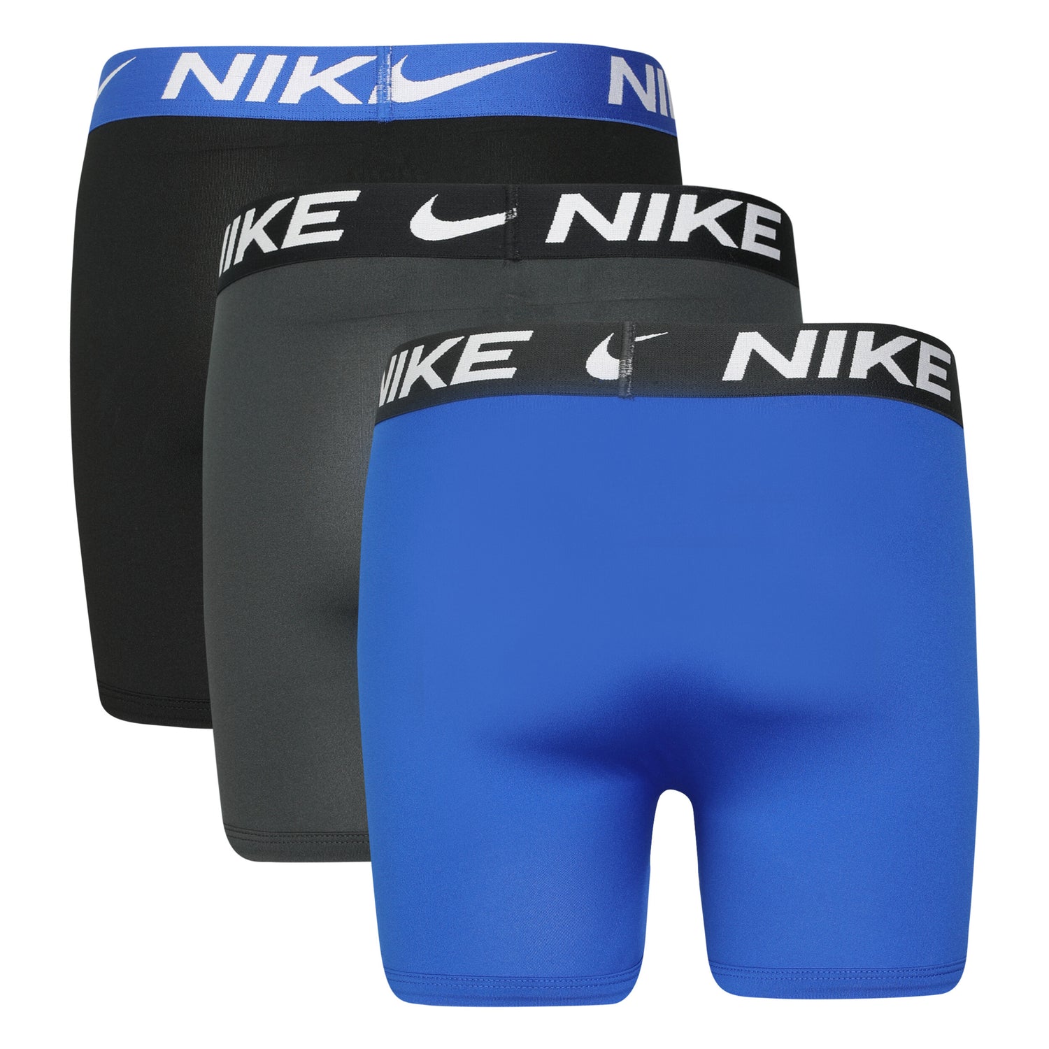 Micro Solid Boxer Briefs 3-Pack (Big Kid)