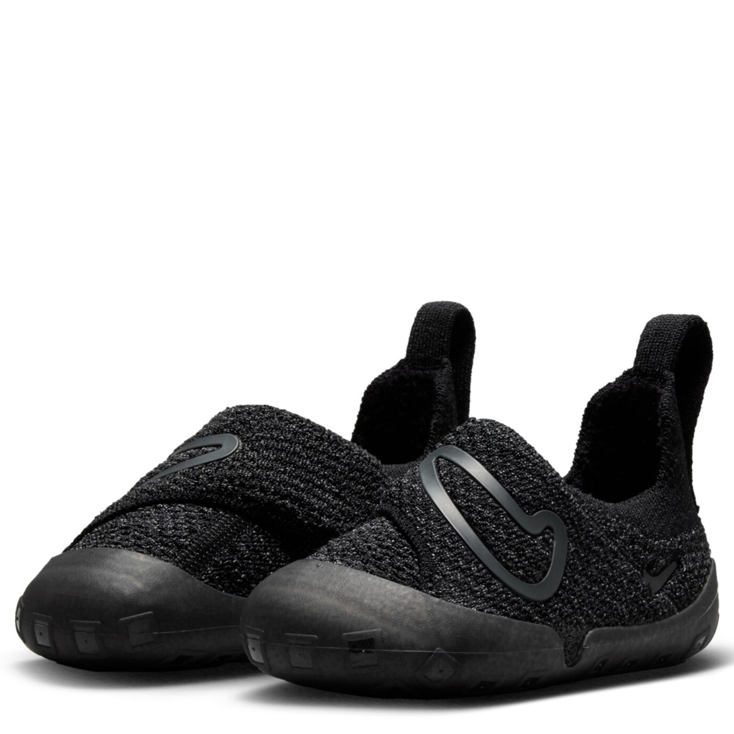 nike black swoosh shoes