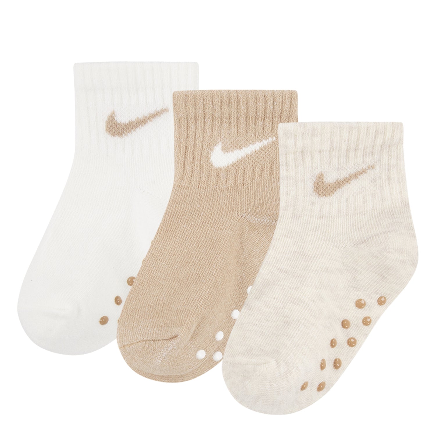 Core Swoosh Gripper Socks 3-Pack (Infant)