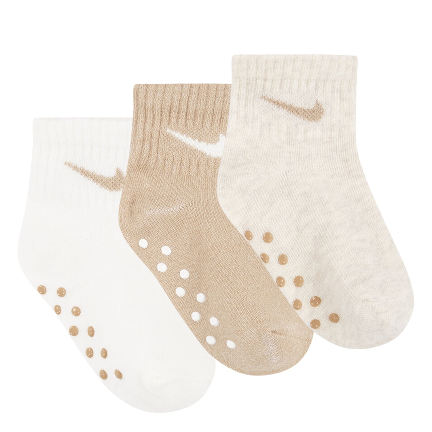 Core Swoosh Gripper Socks 3-Pack (Infant)