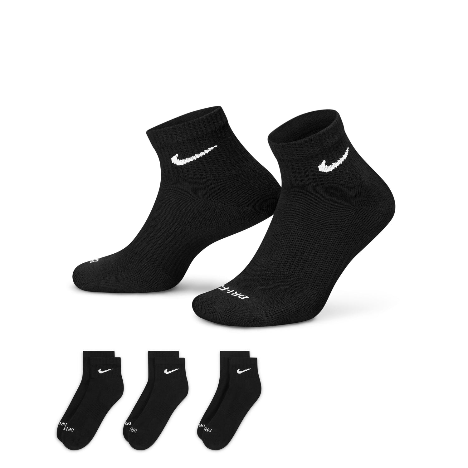 Everyday Plus Cushioned Ankle Socks (Large)