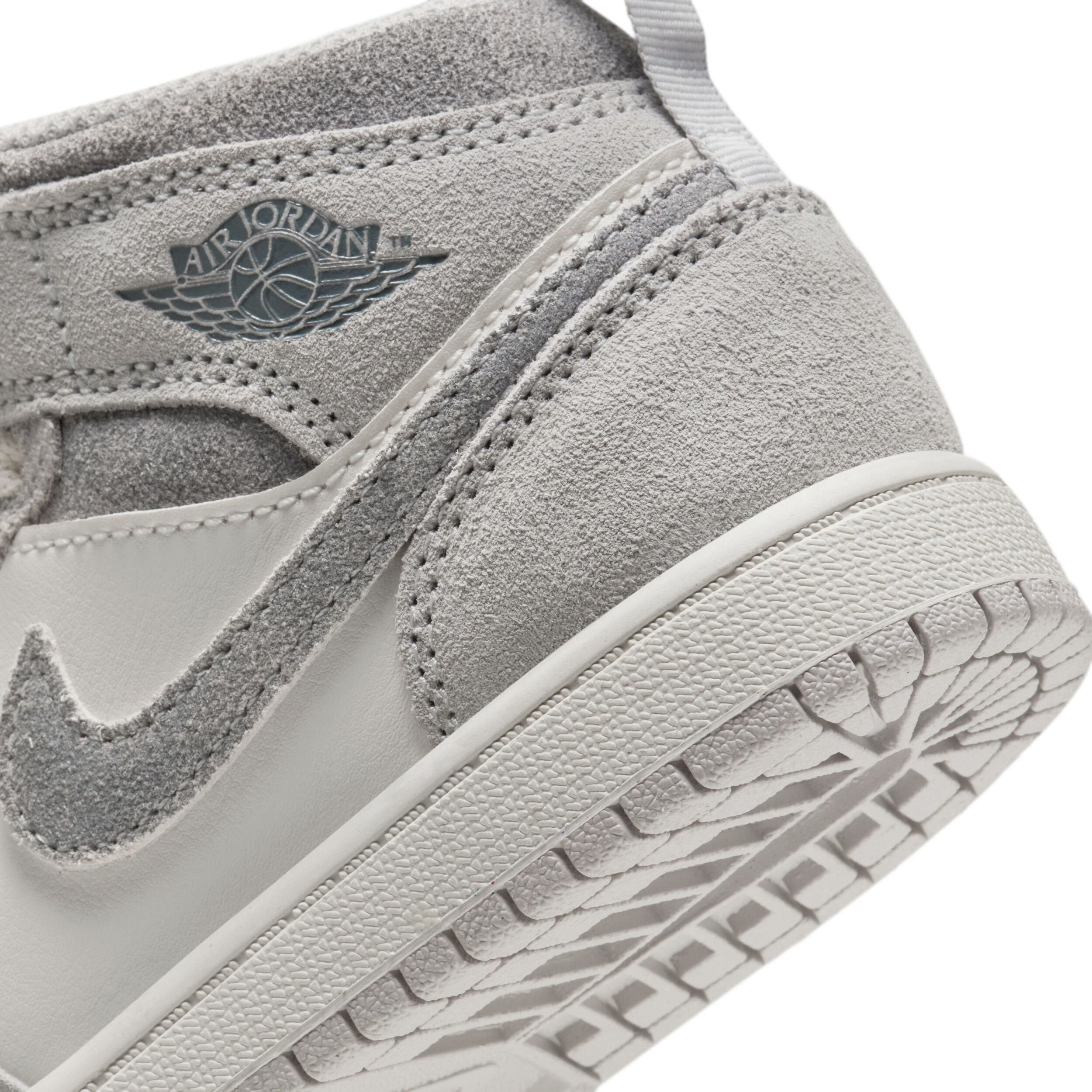 jordan air 1 mid grey junior