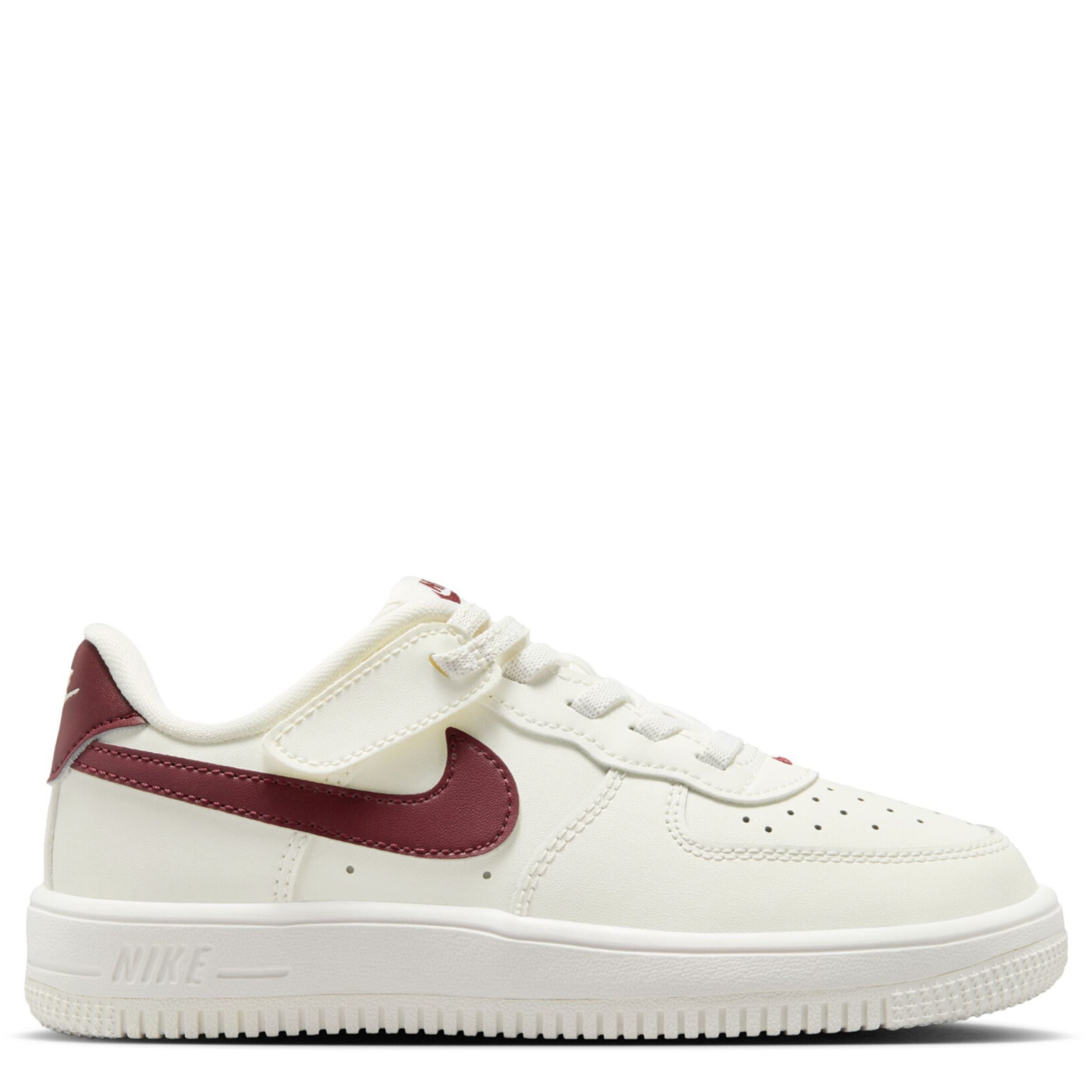 nike air force white noble red