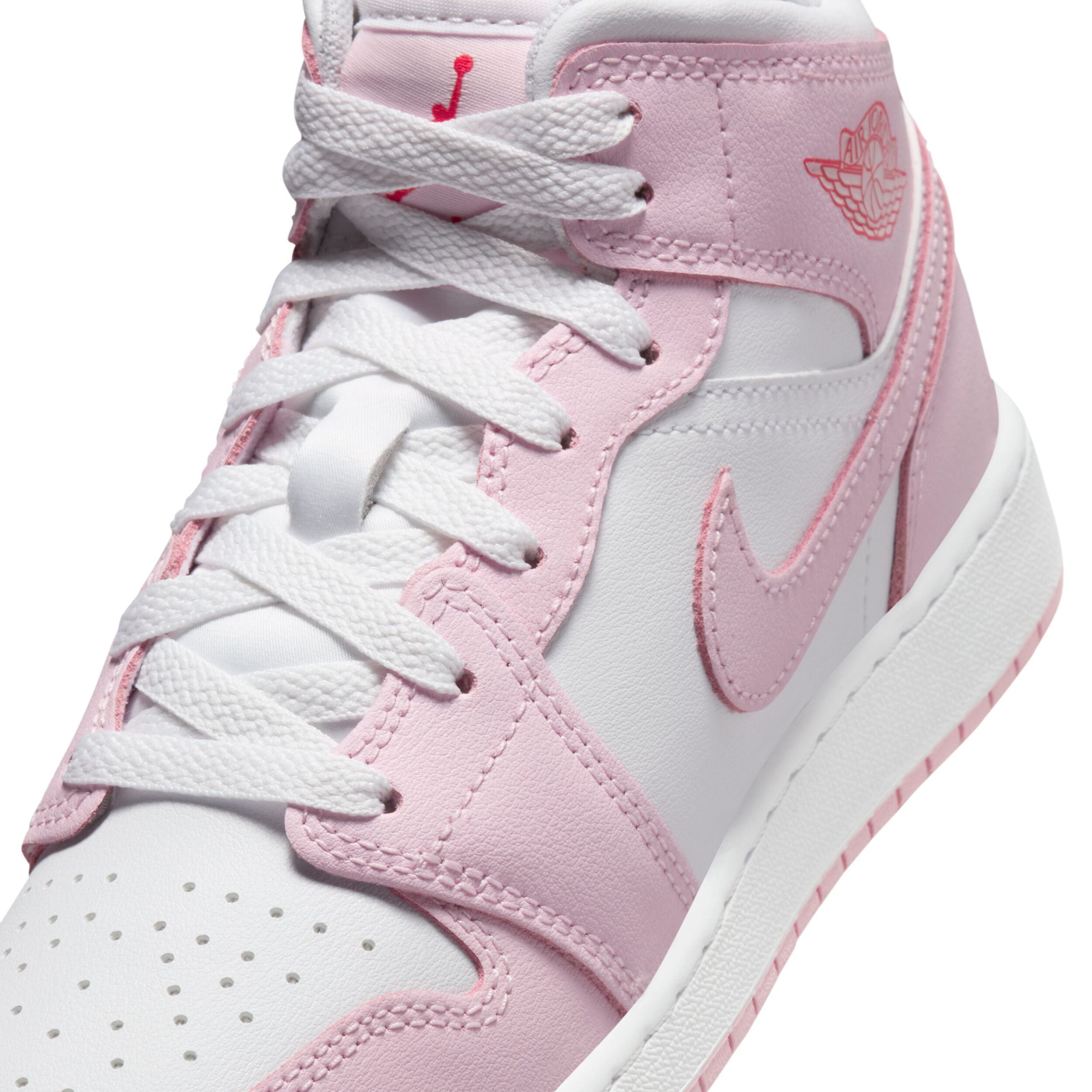Nike Air Jordan 1 Mid ピンク 26cm Air Jordan 1 Mid (Big Kid) – Rookie Kids