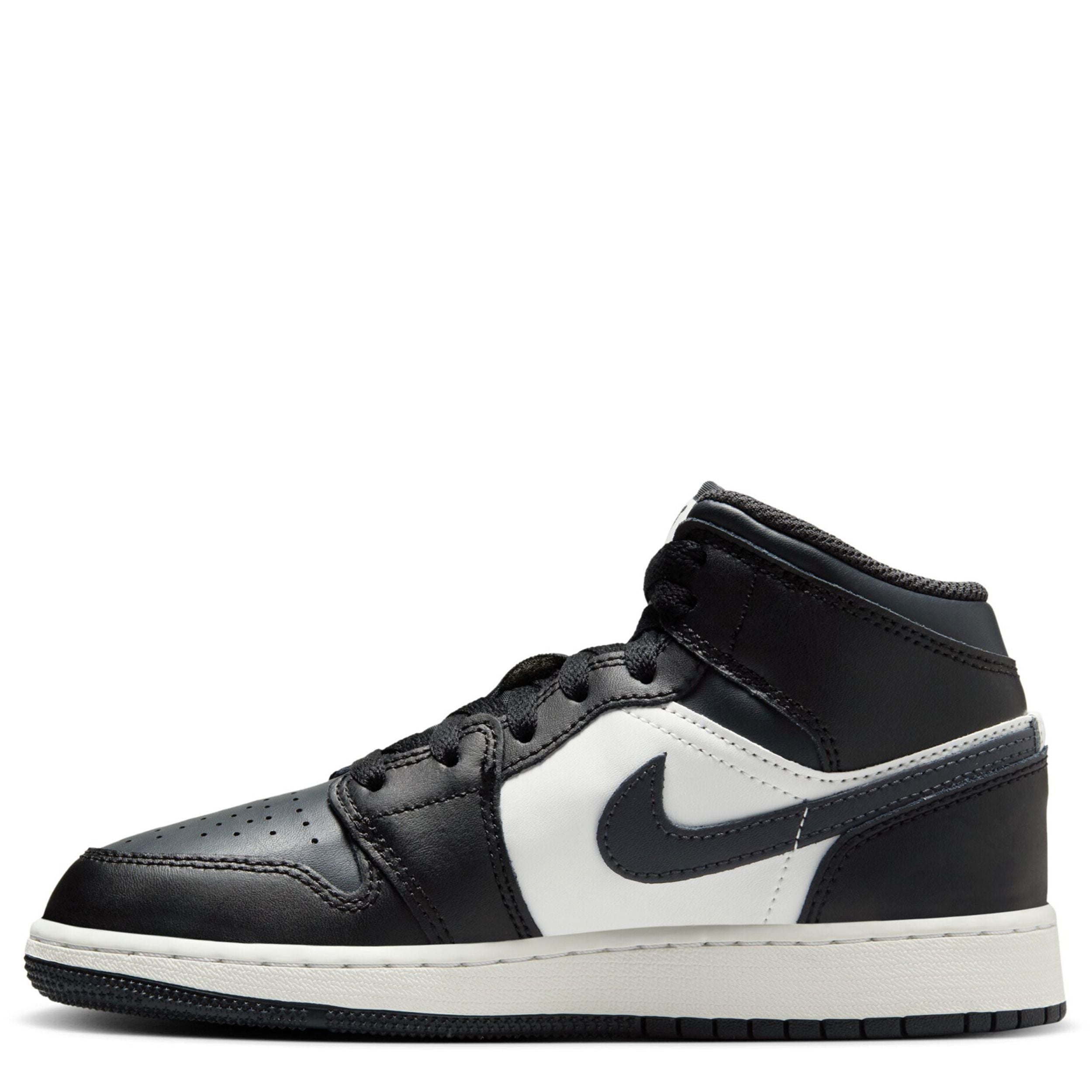 jordan 1 black and white junior