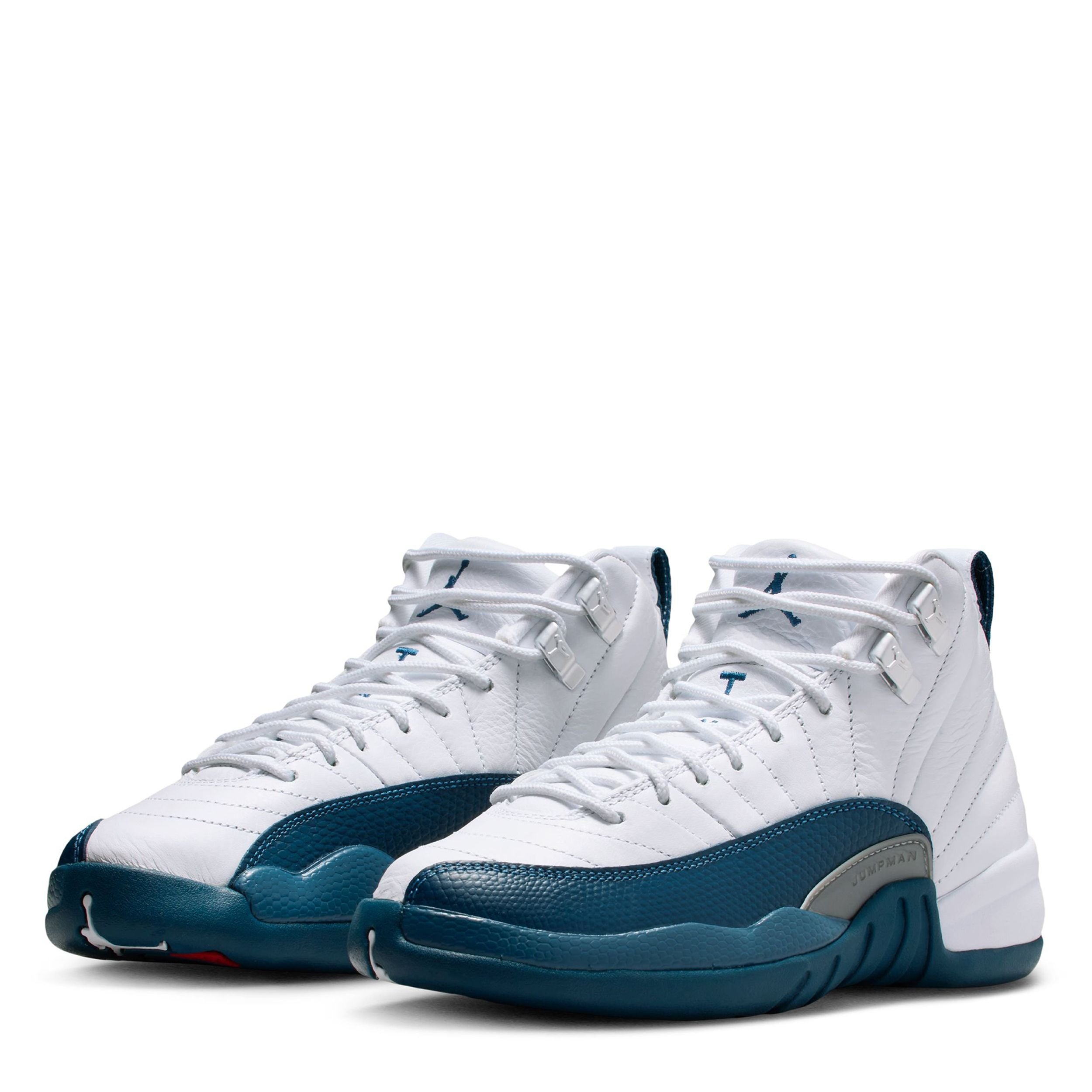 Air Jordan 12 ホワイト/ブルー Air Jordan 12 Retro (Big Kid) – Rookie Kids