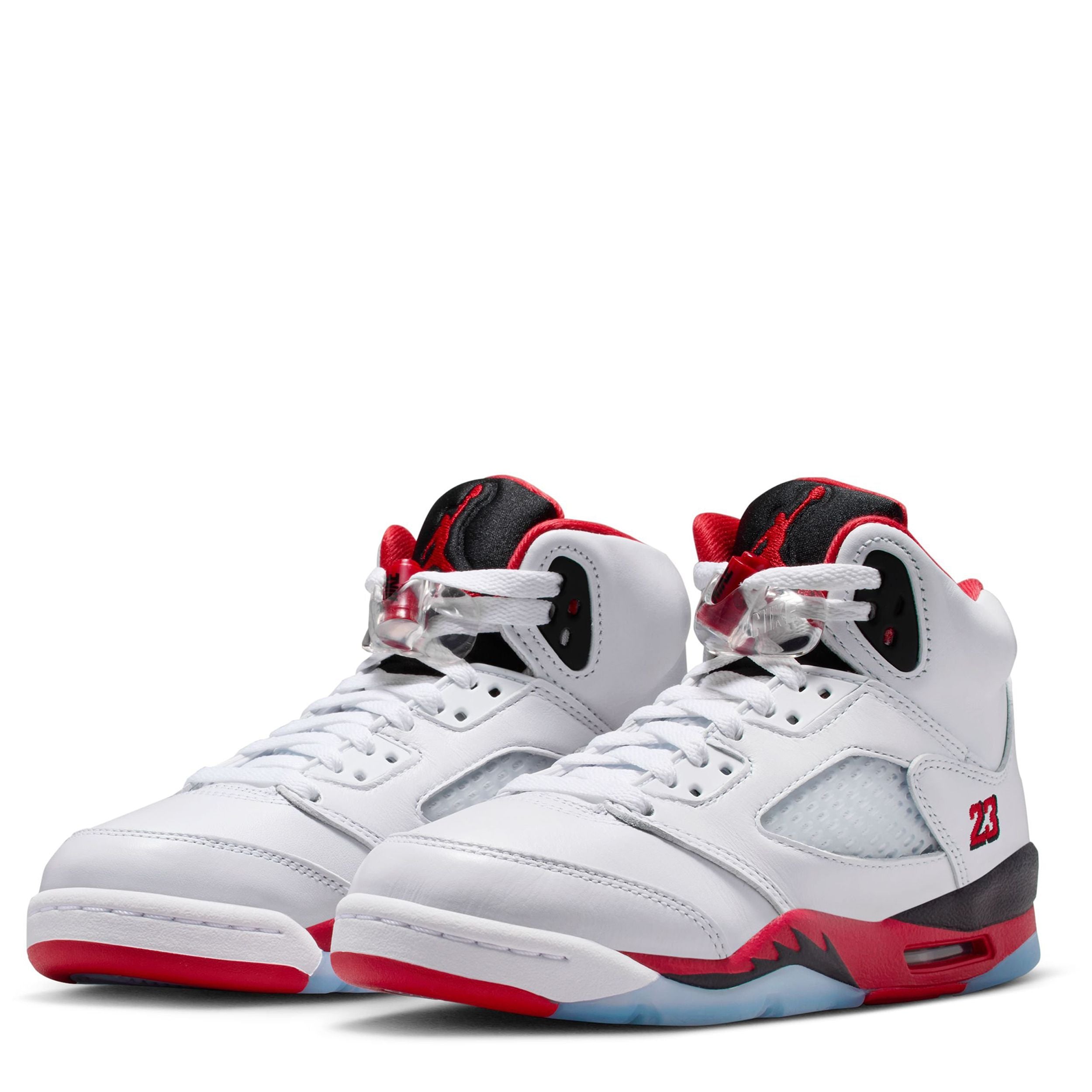 Jordan Air Jordan 5 ホワイト/レッド Air Jordan 5 Retro (Big Kid) – Rookie Kids