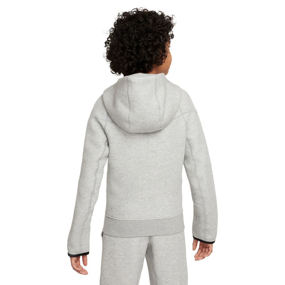Tech Fleece Full Zip Hoodie (Big Kids)