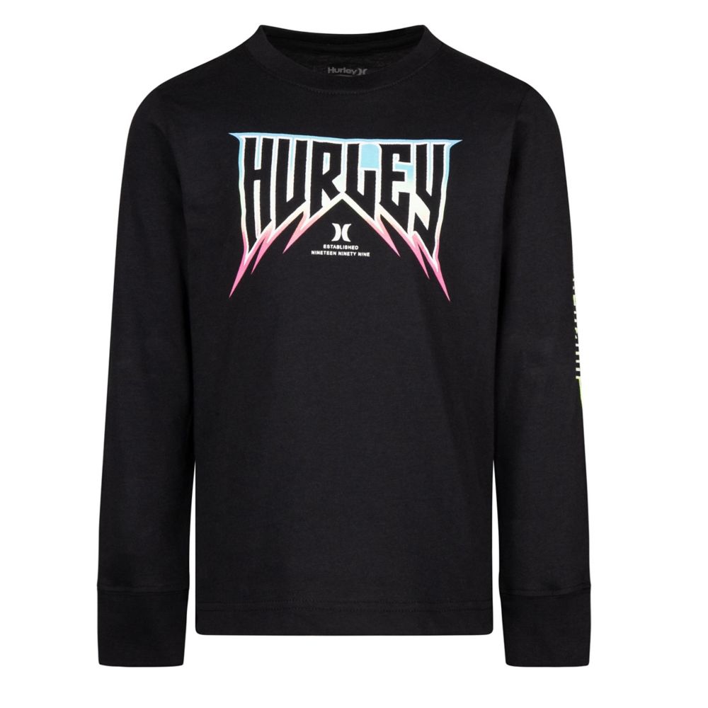 Wave Tallica Long Sleeve Tee (Little Kids)