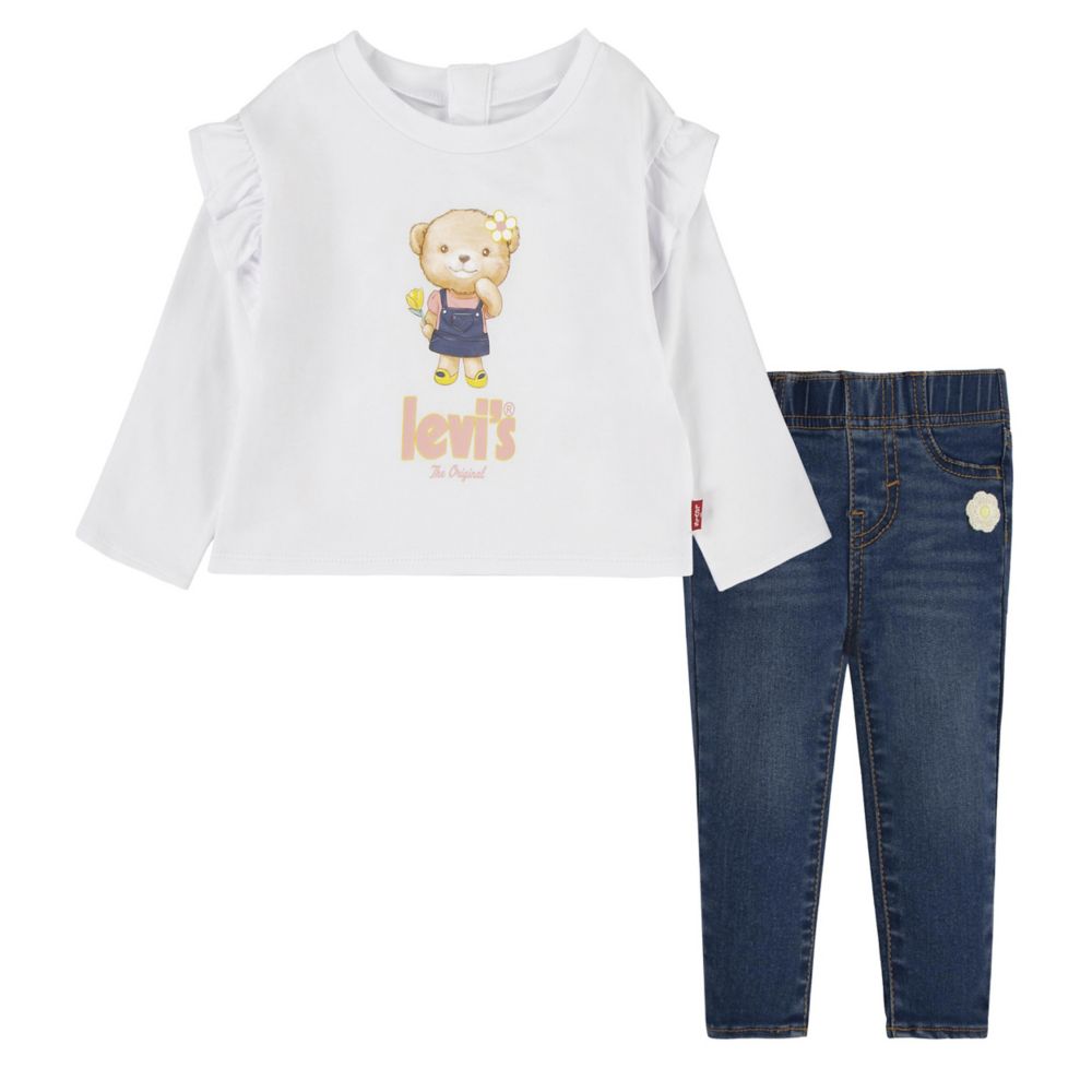 Ruffle Tee And Jean Set (Infant)
