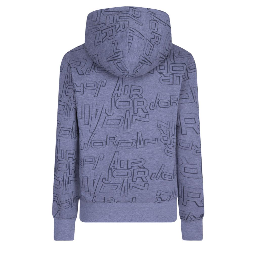 Take Flight Print Hoodie (Big Kid)