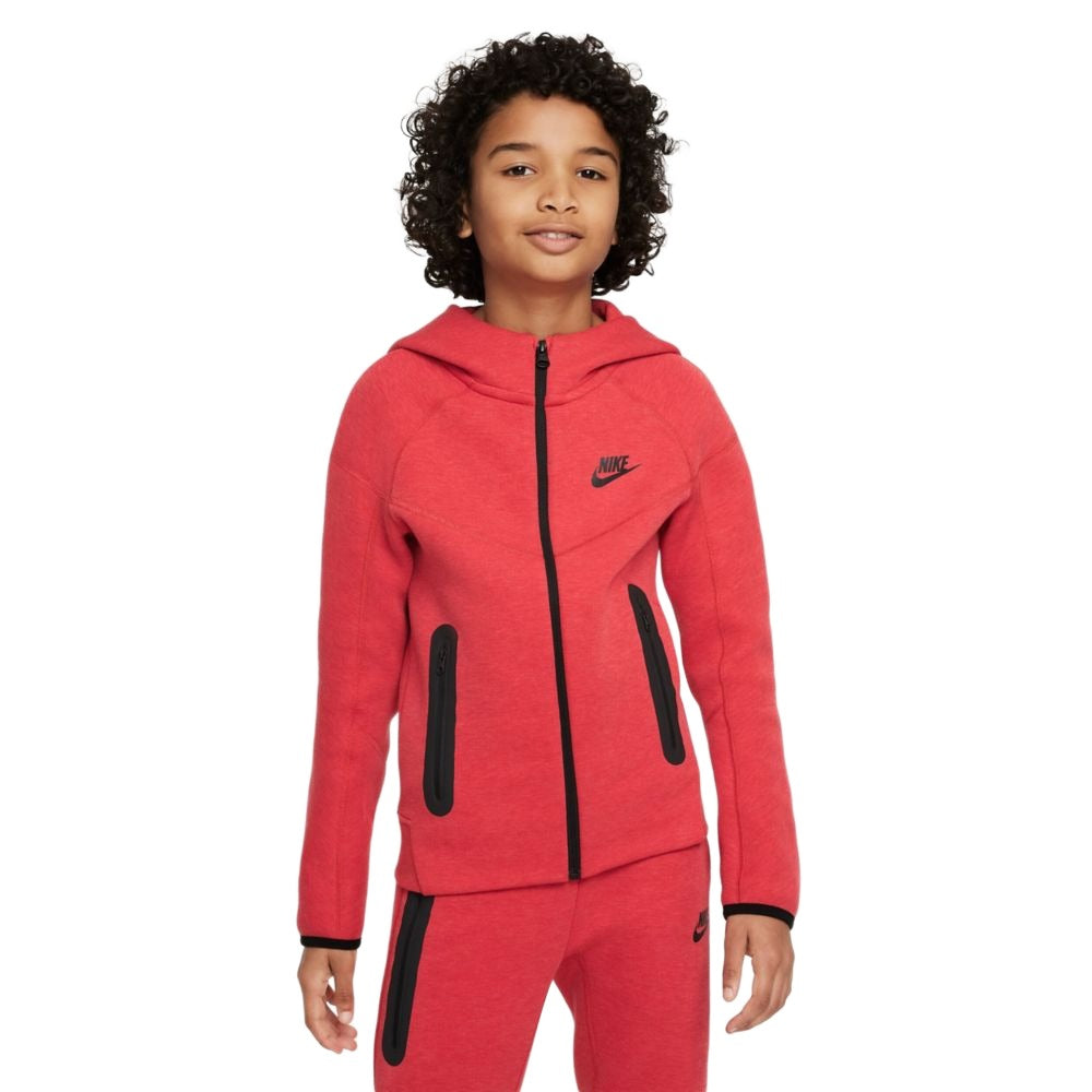 Tech Fleece Full Zip Hoodie (Big Kid)