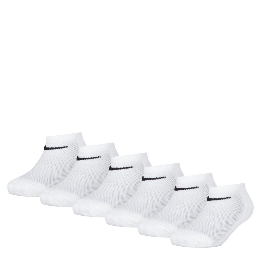 Mesh And Cushioned No-Show Socks 6-Pack (5-7)