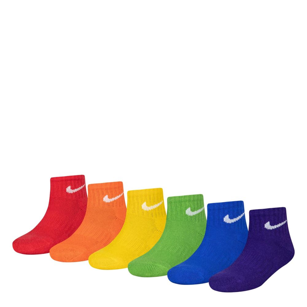 Dri-Fit Performance Basic Ankle Socks 6-Pack (5-7)