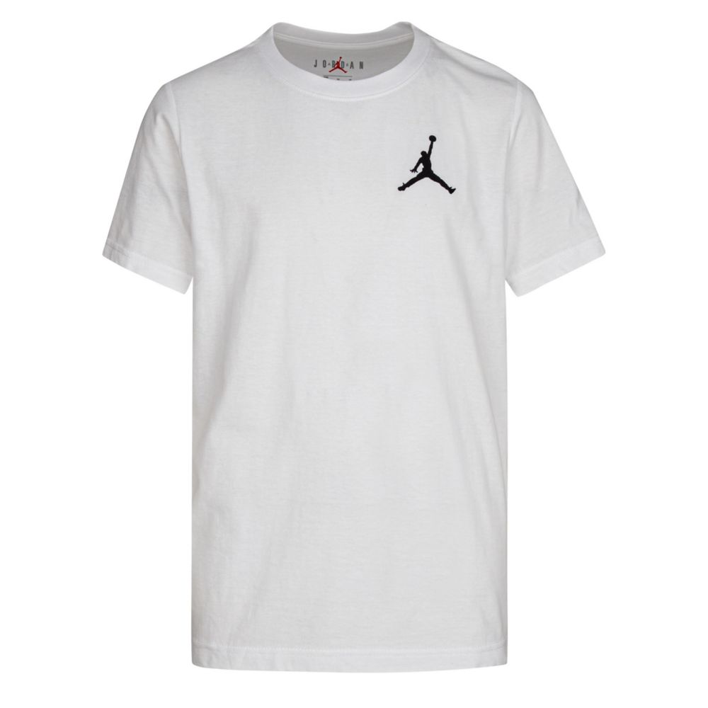 Jumpman Air Embroidered Tee (Big Kid)