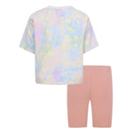 Boxy Tee & Bike Short Set (Little Kid)