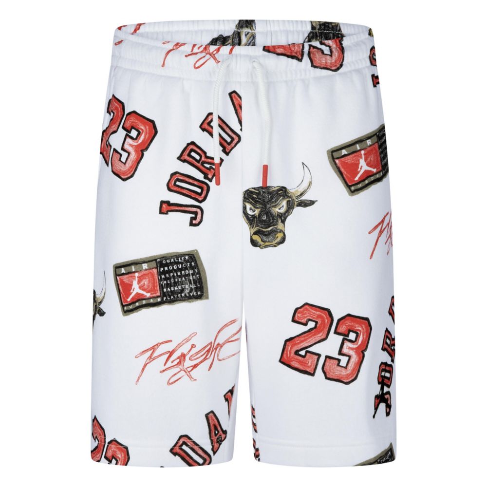 Jordan Essential Aop Flc Shorts (Big Kid)