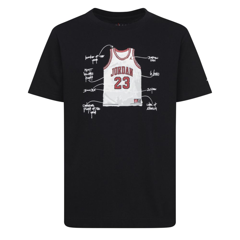 Jordan Jersey Ss Tee (Big Kid)